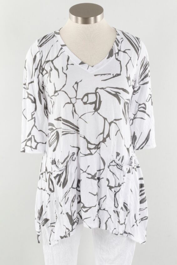 Liloude Tunic Plus - White