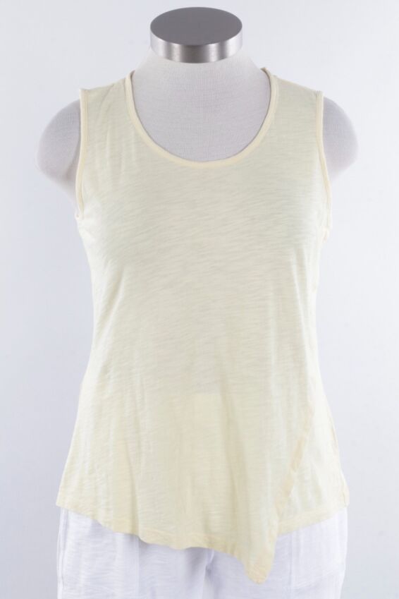 Mock Wrap Tank - Daffodil 