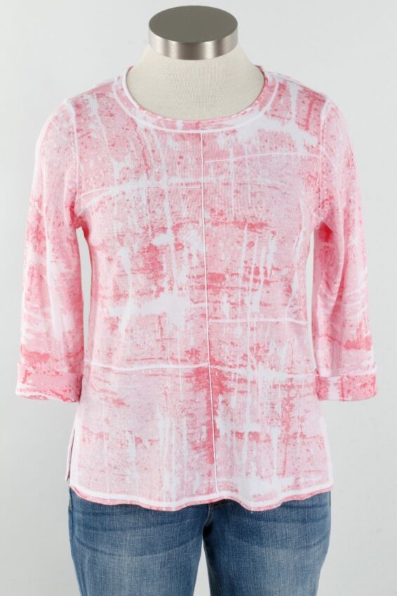 Seamed Pullover - Blush
