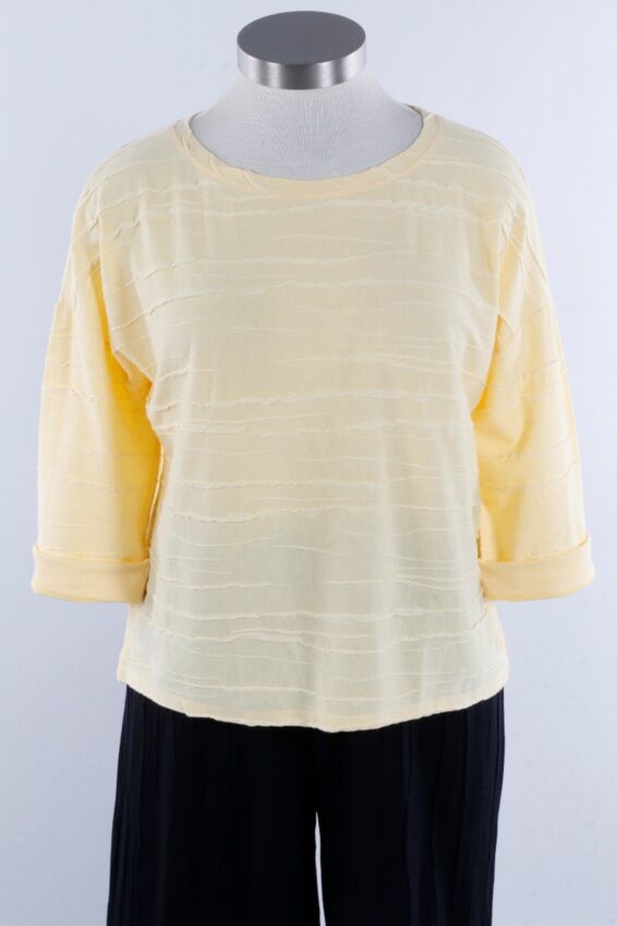Boxy Dolman - Daffodil