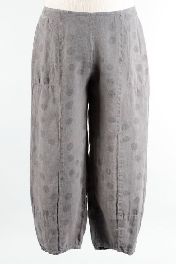 Lantern Crop Pant - Dusk Dot