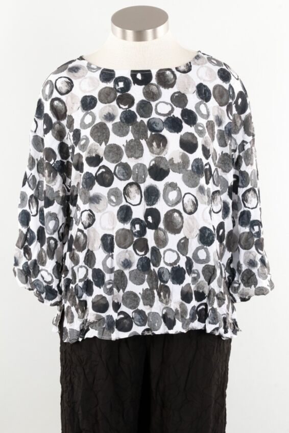 Drop Shoulder Pullover - Smoke Full Circle