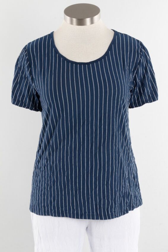 Celia Top Plus - Nautica Crinkle