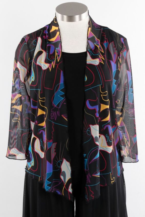 Melanie Jacket Plus - Picasso