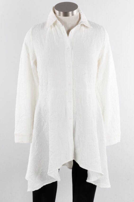 Austin Shirt - White Map