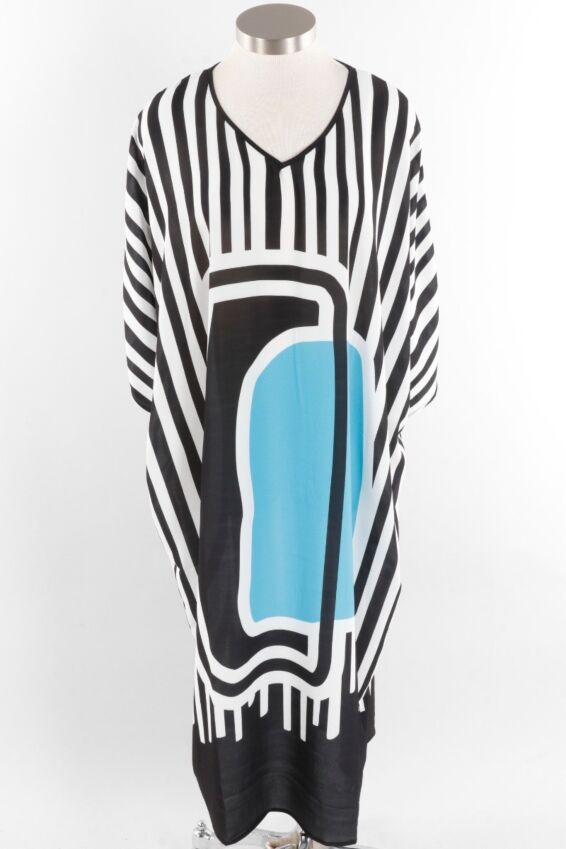 Starr Dress - Aqua Retro