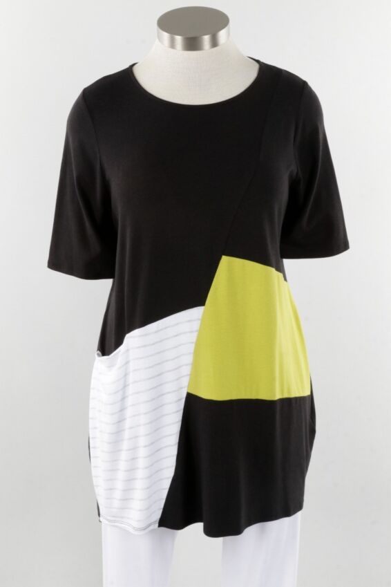 Fallon Tunic Plus - Black