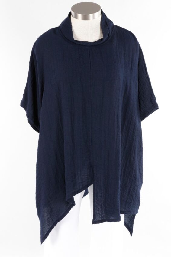 Asym Tunic - New Indigo