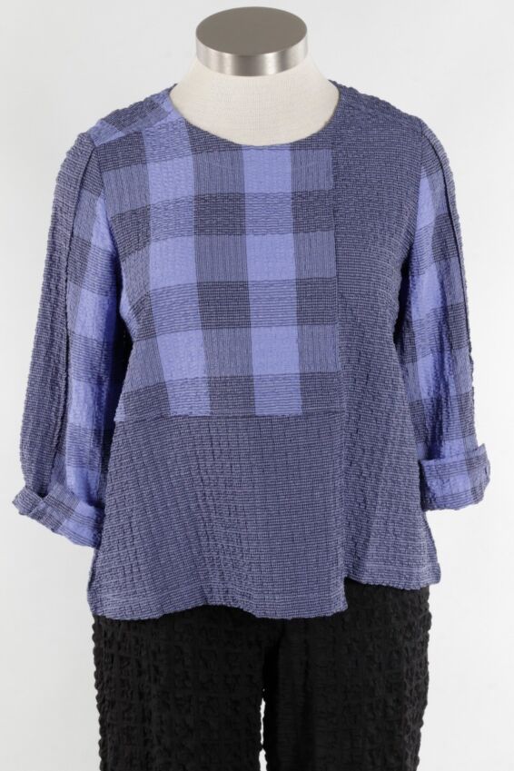 Lapped Seam Pullover - Crocus