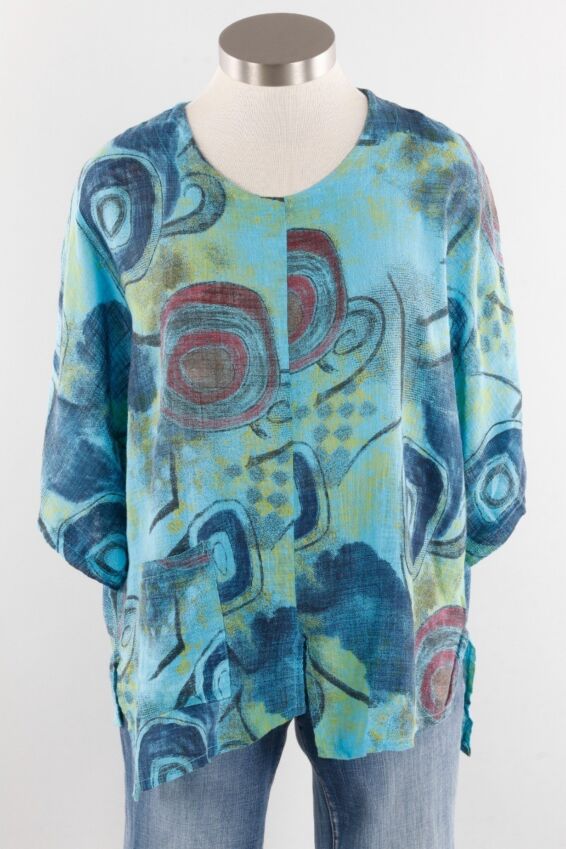 Pocket Pullover - Turquoise