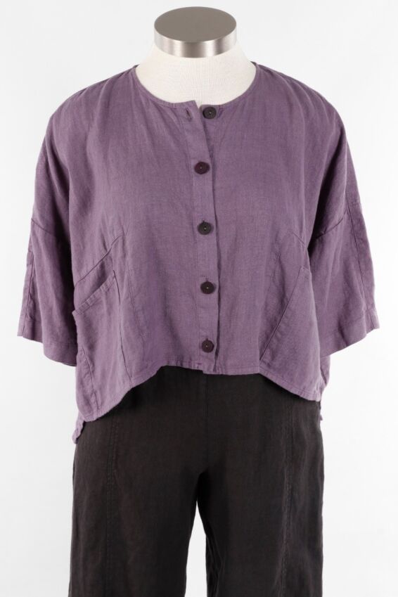 Boxy Jacket - Amethyst 