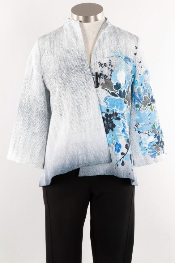 Asymmetrical Jacket - Blue