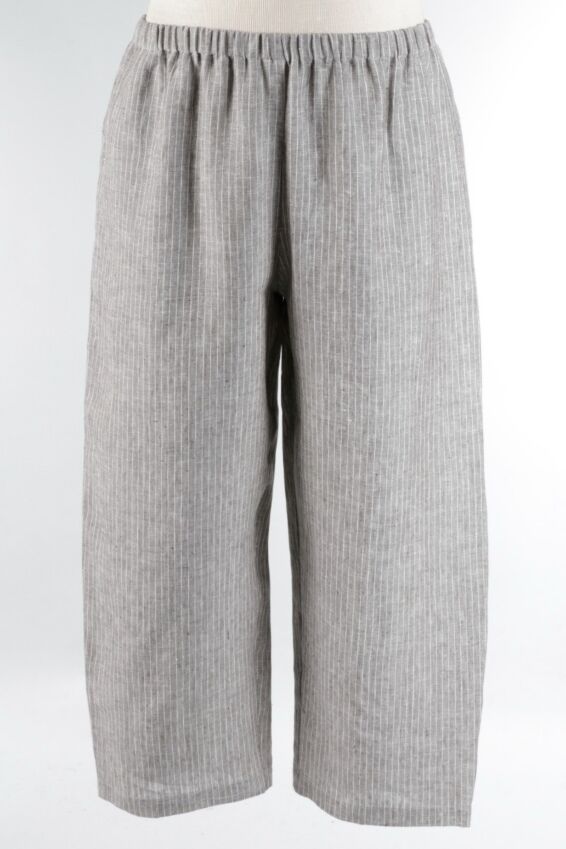 Lantern Pant Plus - Grey Stripe 