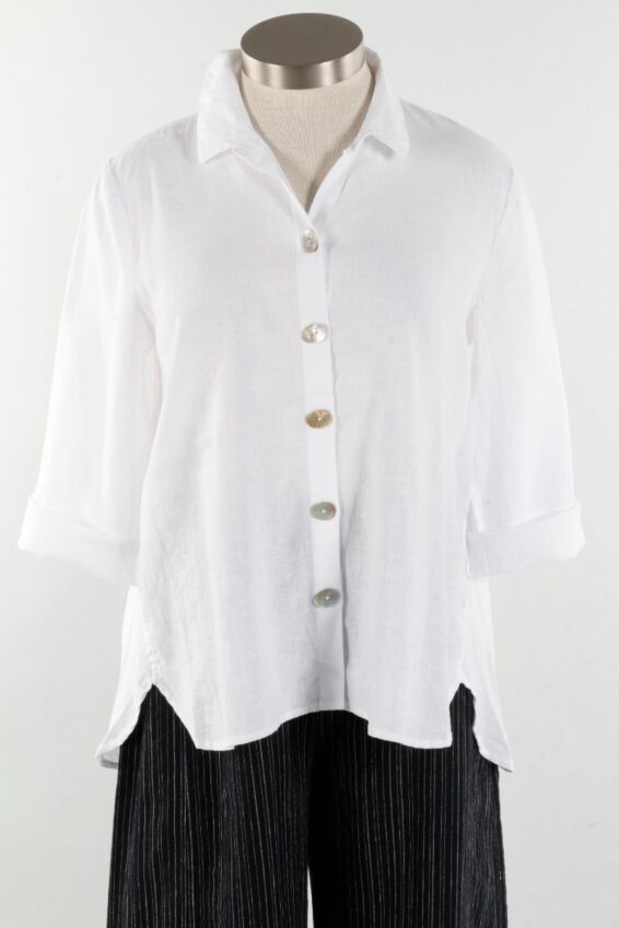 Wrap Tunic - White