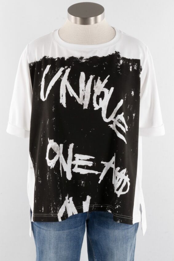 Graphic Top - White Combo