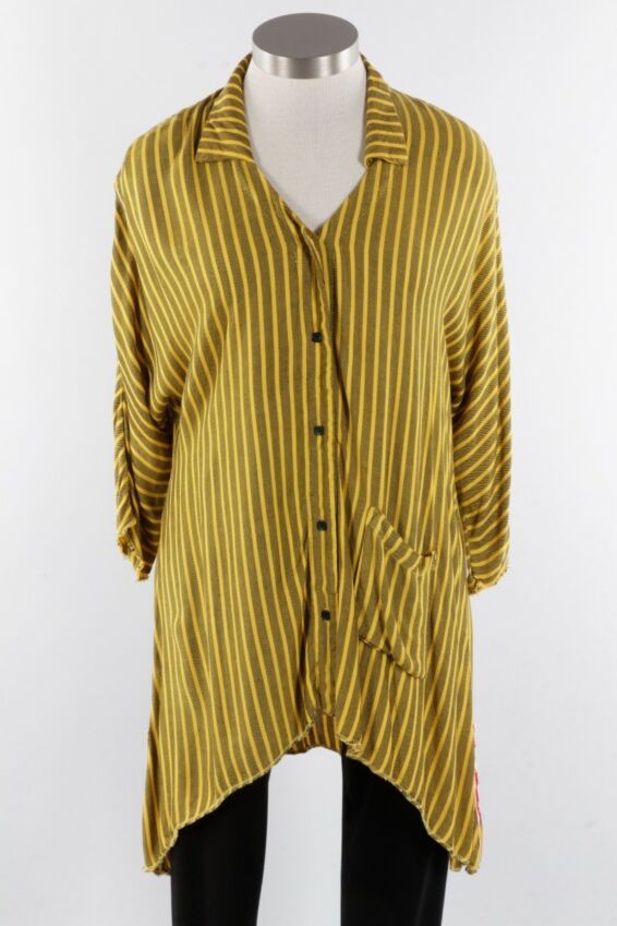 Patch Shirt - Yellow