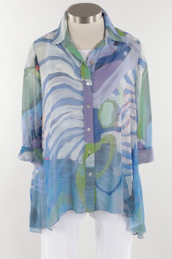 Illusion Blouse - Below the Surface