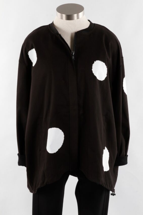 Mod Baseball Jacket - Black