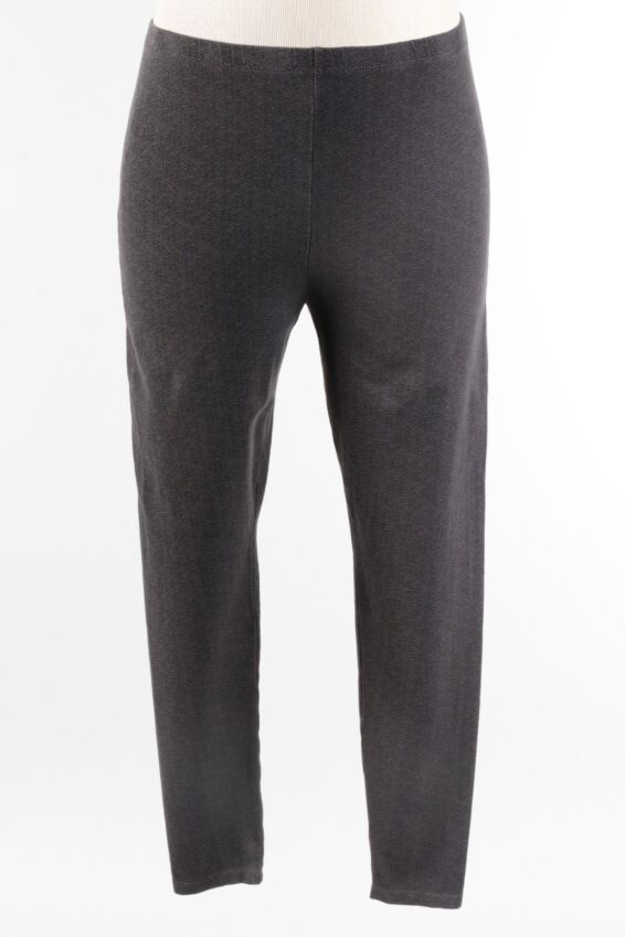 Long Legging - Coal Herringbone
