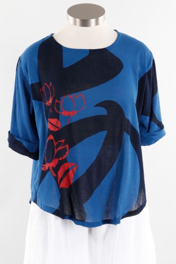 Essential Blouse - Indigo