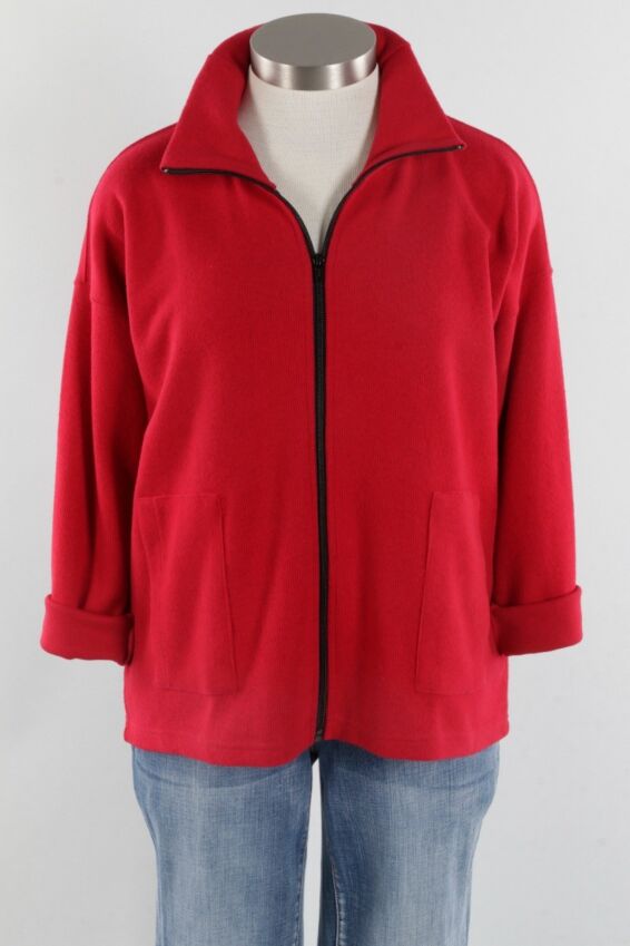 Zippy Jacket - Cherry