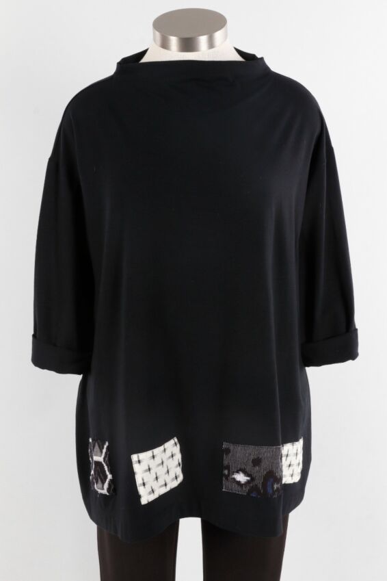 Patch Tunic - Black