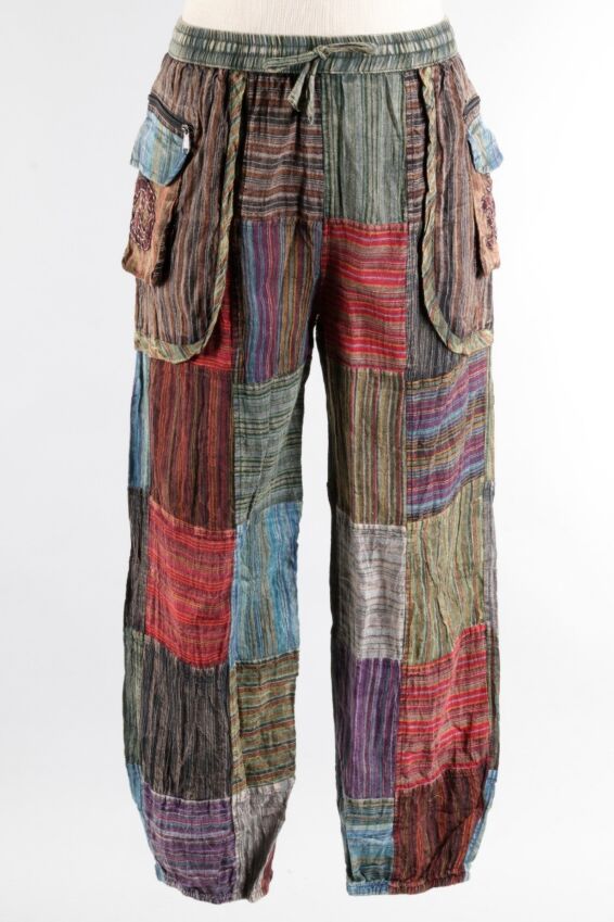 Drawstring Pant - Patchwork