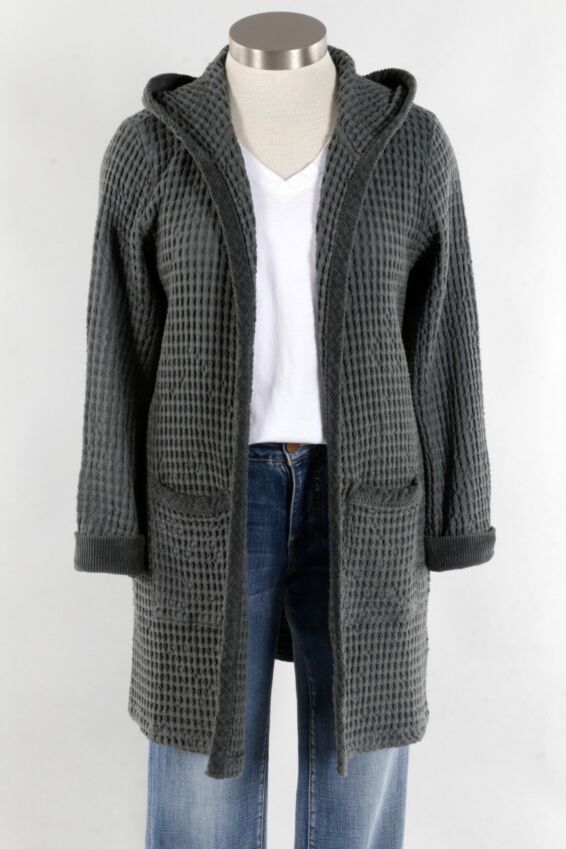 Hooded Jacket - Remote Grey