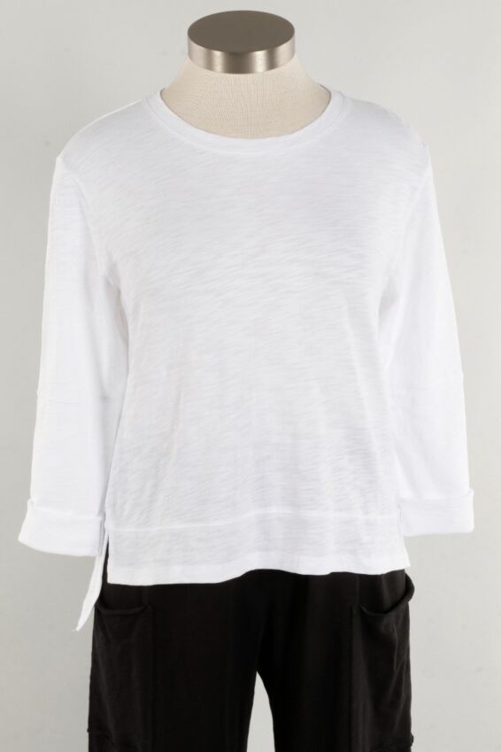 Boxy Tee - White
