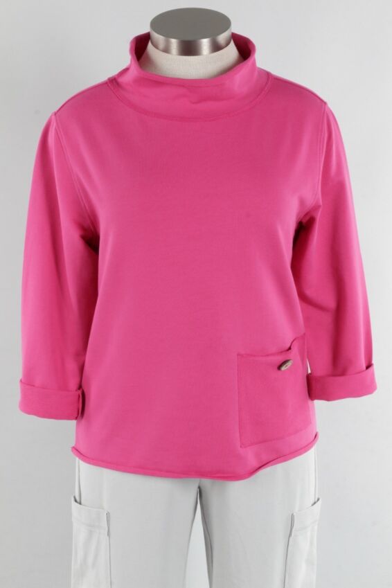 Pocket Pullover - Berry