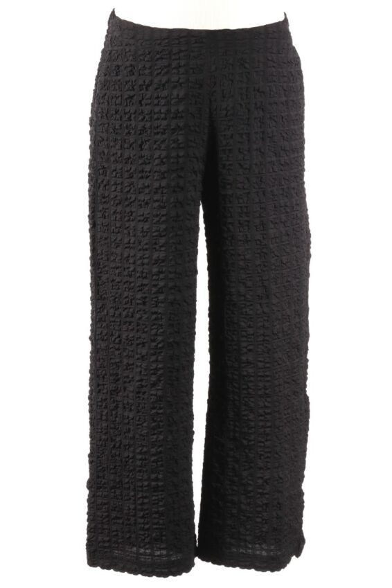 Flat Front Ankle Pant - Black