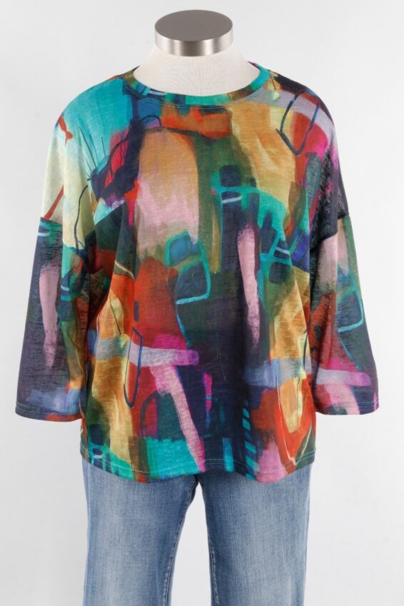 Dolman Sleeve Top - Multi