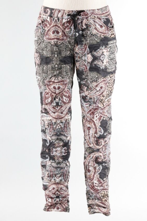 Crinkle Suede Pant - Multi