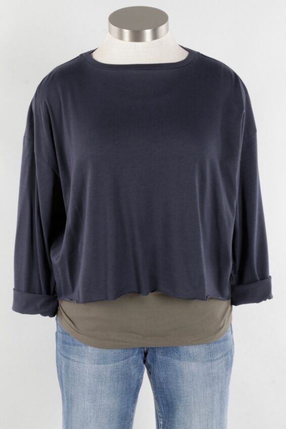 Mini Boxy Tee - Midnight
