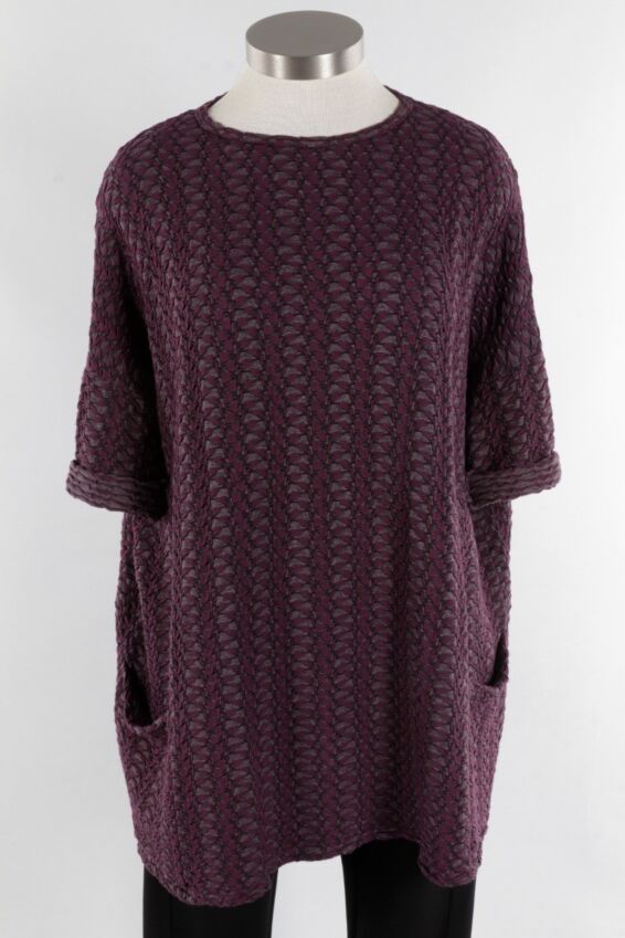 Osize Pullover - Plumeria Pucker