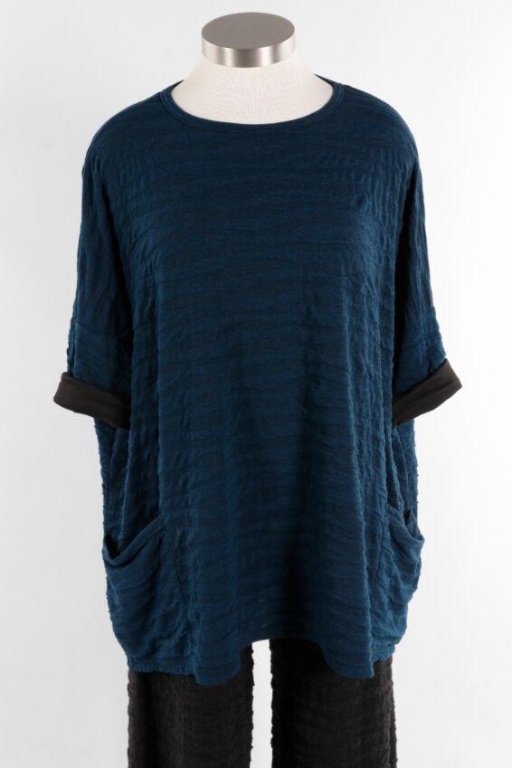 Osize Pullover - Deep Sea Texture