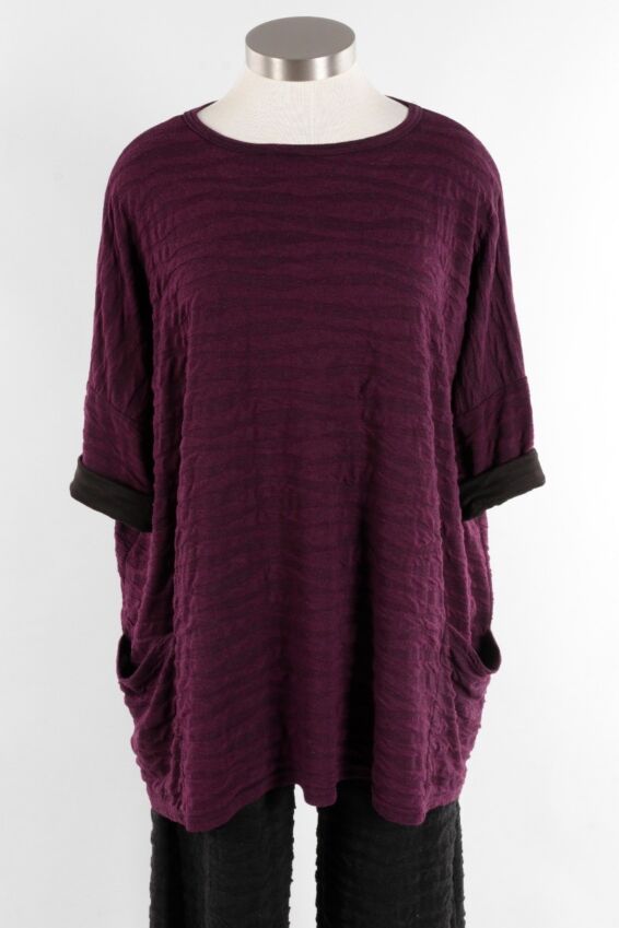 Osize Pullover - Gladiola Texture