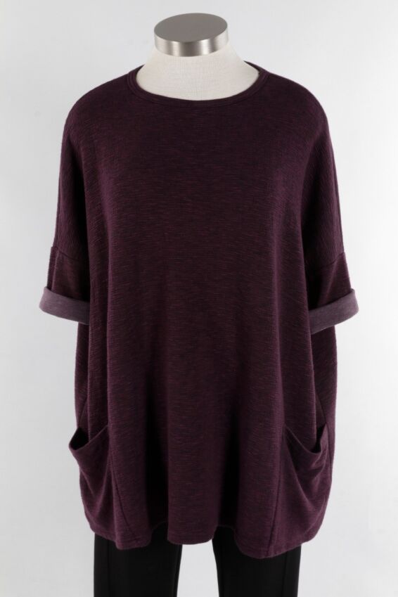 Osize Pullover - Plumeria