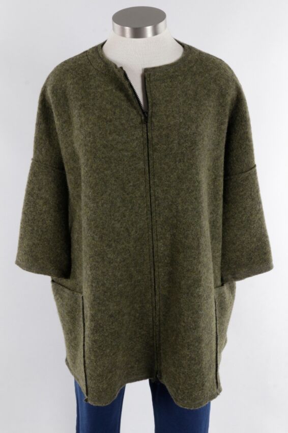 Osize Zip Jacket - Jungle