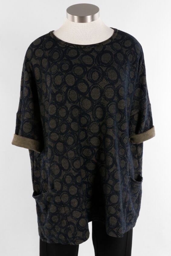 Osize Pullover - Jungle Graphic Circle