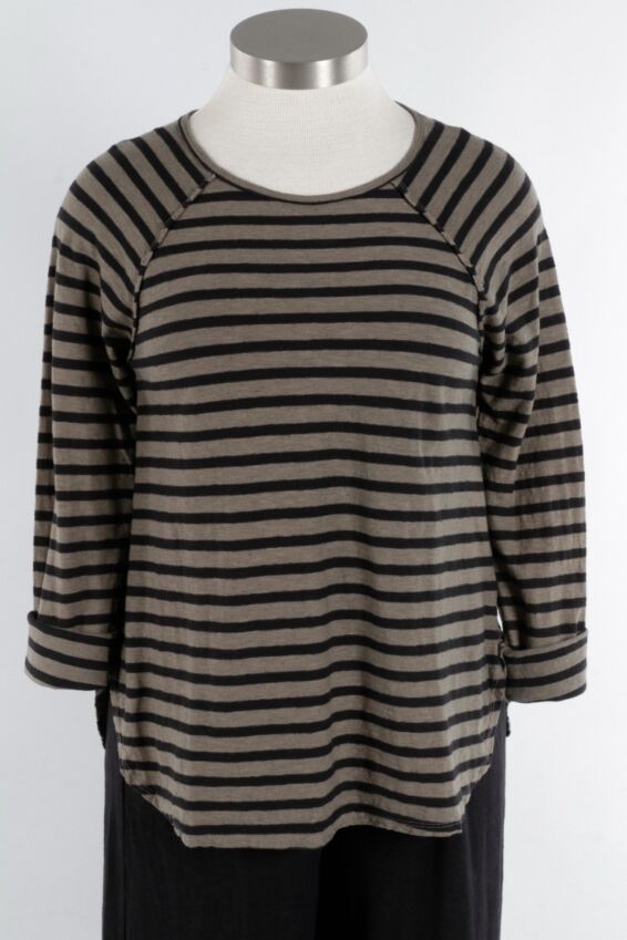 Ruched Back Top - Saddle
