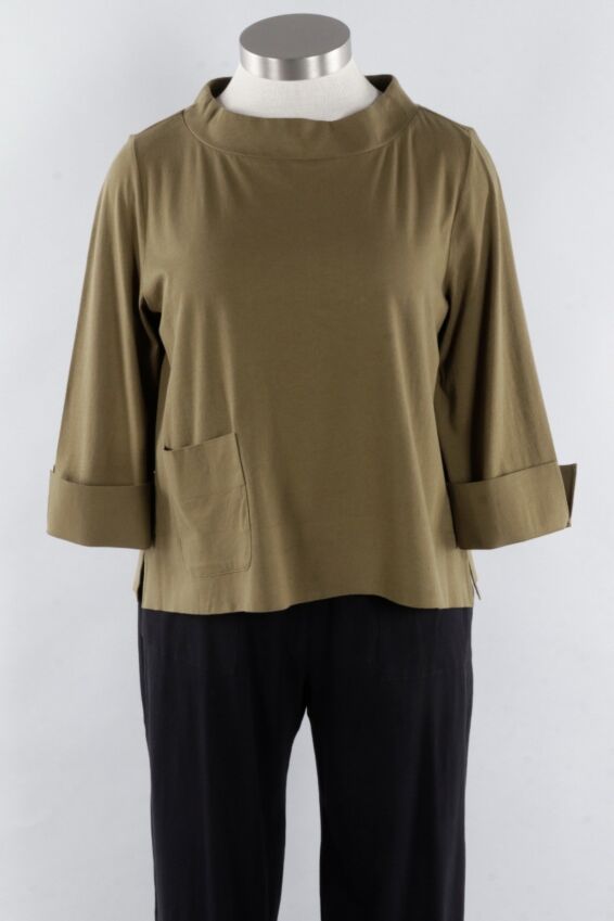 Pocket Pullover - Olive