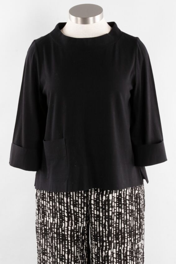 Pocket Pullover - Black