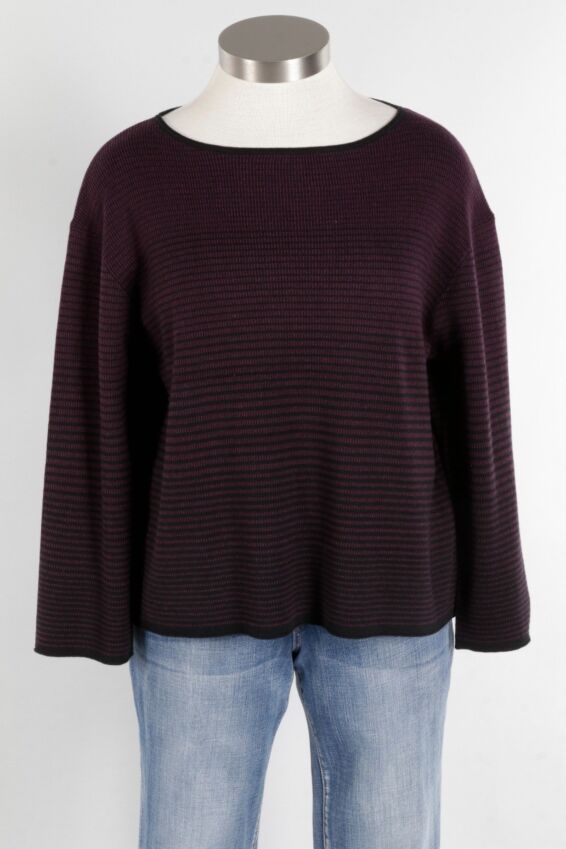 Ombre Pullover - Plum