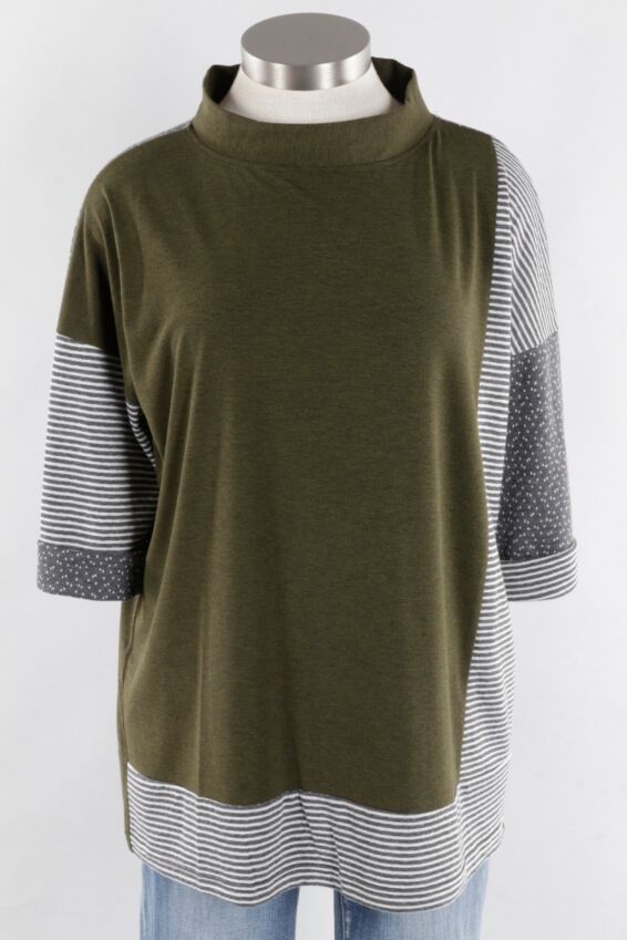 Oversized Tunic - Olive