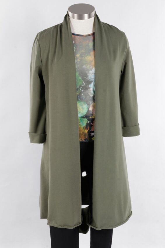 Fiona Jacket Plus - Pesto