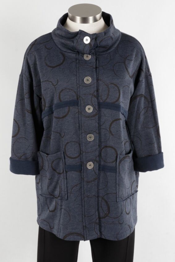 Marlowe Jacket - Indigo