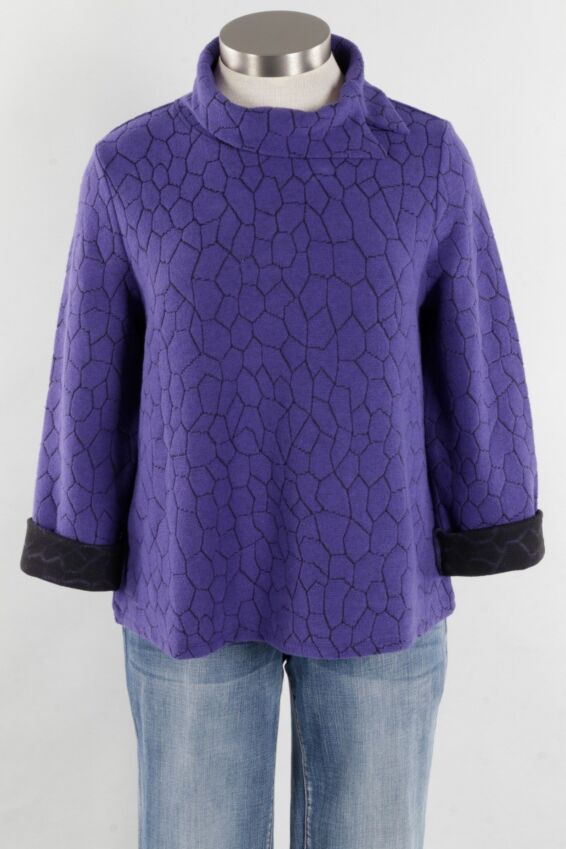 Cowl Pullover - Iris