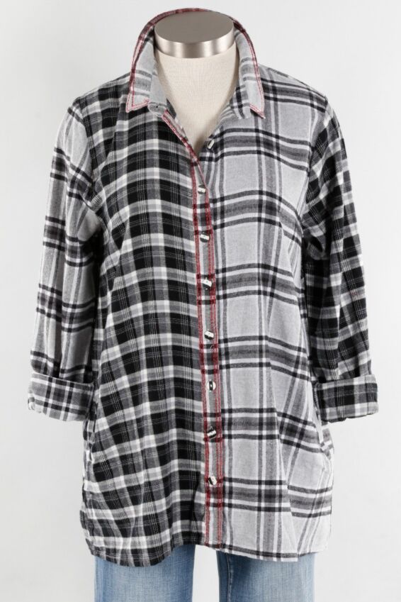 Anne Shirt - Black & White