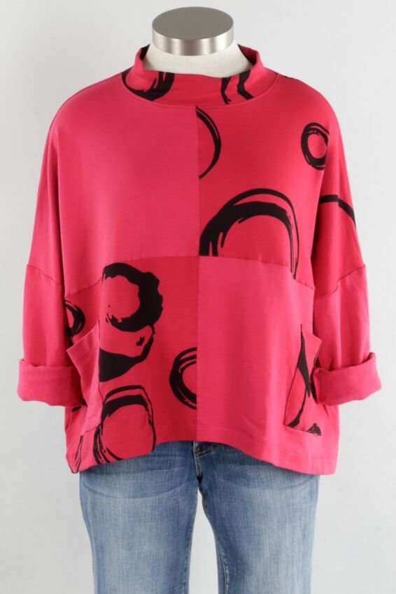 Rhonda Top Plus - Red